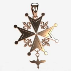 Croix Huguenote En Or 39 Croix Huguenote En Or -Vivalatina Boutiqe pendentif croix huguenote or 18k 9