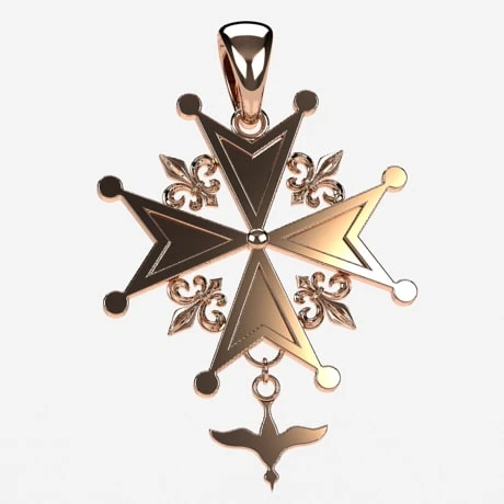 Croix Huguenote En Or 20 Croix Huguenote En Or – Image 18