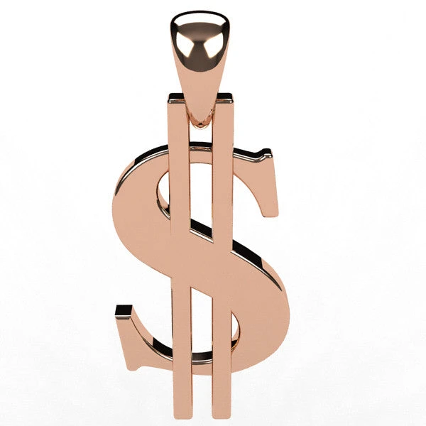 Pendentif Dollar En Or 8 Pendentif Dollar En Or – Image 6