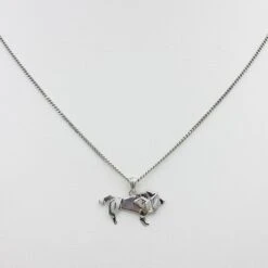 Pendentif Lion En Or 14 Pendentif Lion En Or -Vivalatina Boutiqe pendentif lion or blanc 2