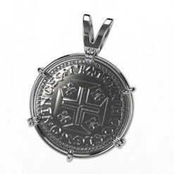 Pendentif Pièce De Monnaie En Or -Vivalatina Boutiqe pendentif piece de monnaie argent 3