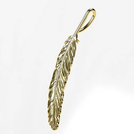 Pendentif Plume En Or 6 Pendentif Plume En Or – Image 4