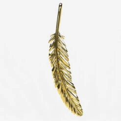 Pendentif Plume En Or 14 Pendentif Plume En Or -Vivalatina Boutiqe pendentif plume or jaune 18 carats Copy