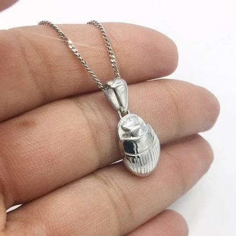 Pendentif Scarabée Égyptien En Or 10 Pendentif Scarabée Égyptien En Or – Image 8