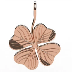Pendentif Trèfle à Quatre Feuilles En Or 19 Pendentif Trèfle à Quatre Feuilles En Or -Vivalatina Boutiqe pendentif trefle 4 feuilles or rose 18 carats