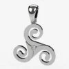 Pendentif Triskel En Or 2 Pendentif Triskel En Or -Vivalatina Boutiqe pendentif triskel or blanc 18 carats Copy