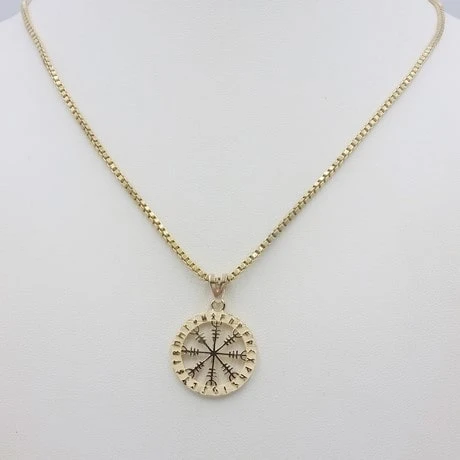 Pendentif Viking Vegvisir En Or 12 Pendentif Viking Vegvisir En Or – Image 10