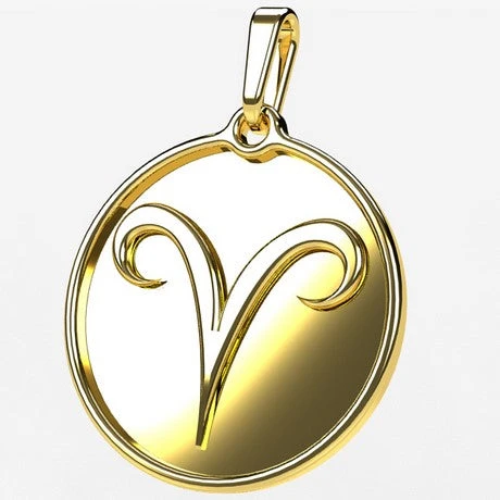 Pendentif Signe Astrologique Du Zodiaque En Or 11 Pendentif Signe Astrologique Du Zodiaque En Or – Image 9