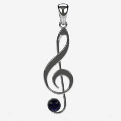 Pendentif Clé De Sol En Or 39 Pendentif Clé De Sol En Or -Vivalatina Boutiqe pendentifclefdesolsaphirblanc