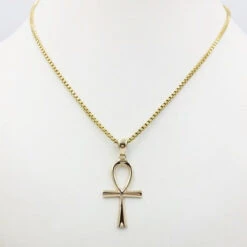 Pendentif Croix De Vie Egyptienne En Or 23 Pendentif Croix De Vie Egyptienne En Or -Vivalatina Boutiqe pendentifcroixankhegyptienneenorjaune18carats 2