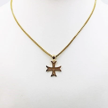 Pendentif Croix Des Templiers En Or 6 Pendentif Croix Des Templiers En Or – Image 4