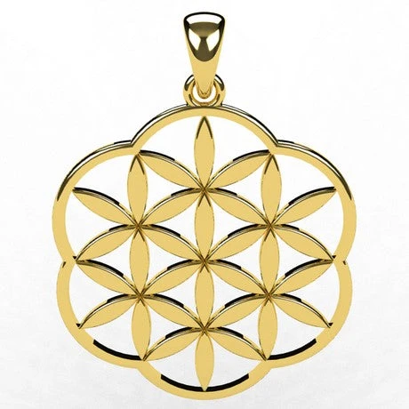 Pendentif Fleur De Vie En Or 7 Pendentif Fleur De Vie En Or – Image 5