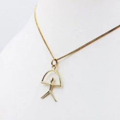 Pendentif Indalo En Or 17 Pendentif Indalo En Or -Vivalatina Boutiqe pendentifindaloenorjaune18carats 2