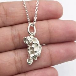 Pendentif Pépite D'Argent 19 Pendentif Pépite D'Argent -Vivalatina Boutiqe pepite argent 6