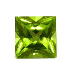 Pierre De Péridot Verte Naturelle